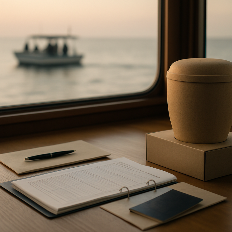 Evers Bestattungen: Seebestattung Formalitäten einfach erklärt