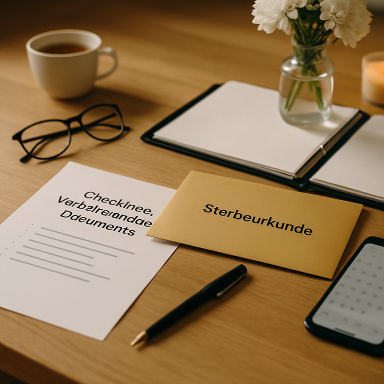 Vorbereitungen & Dokumente für eine Bestattung – evers-bestattungen