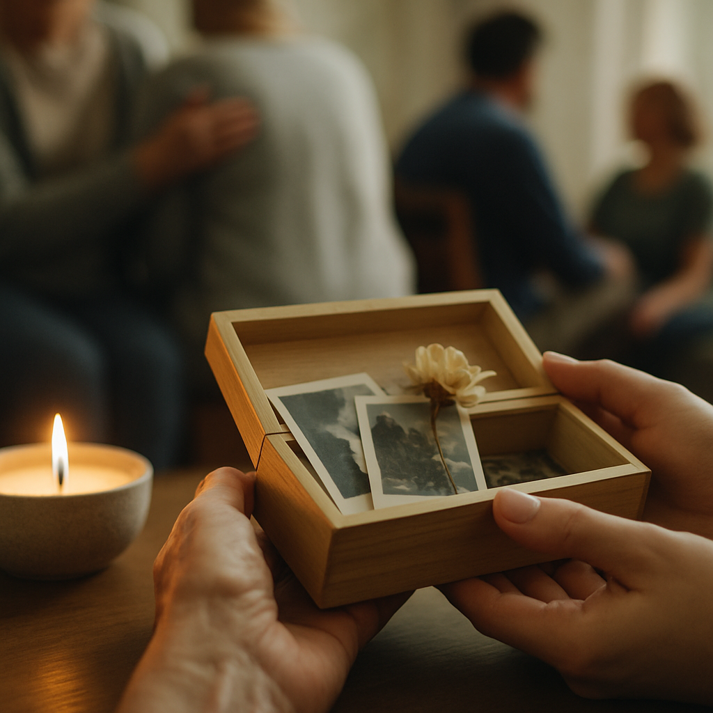 Nachfeier Rituale: Begleitung von evers-bestattungen.de