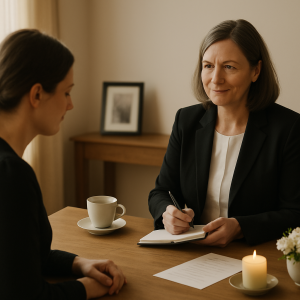 Trauerbegleitung bei evers-bestattungen.de